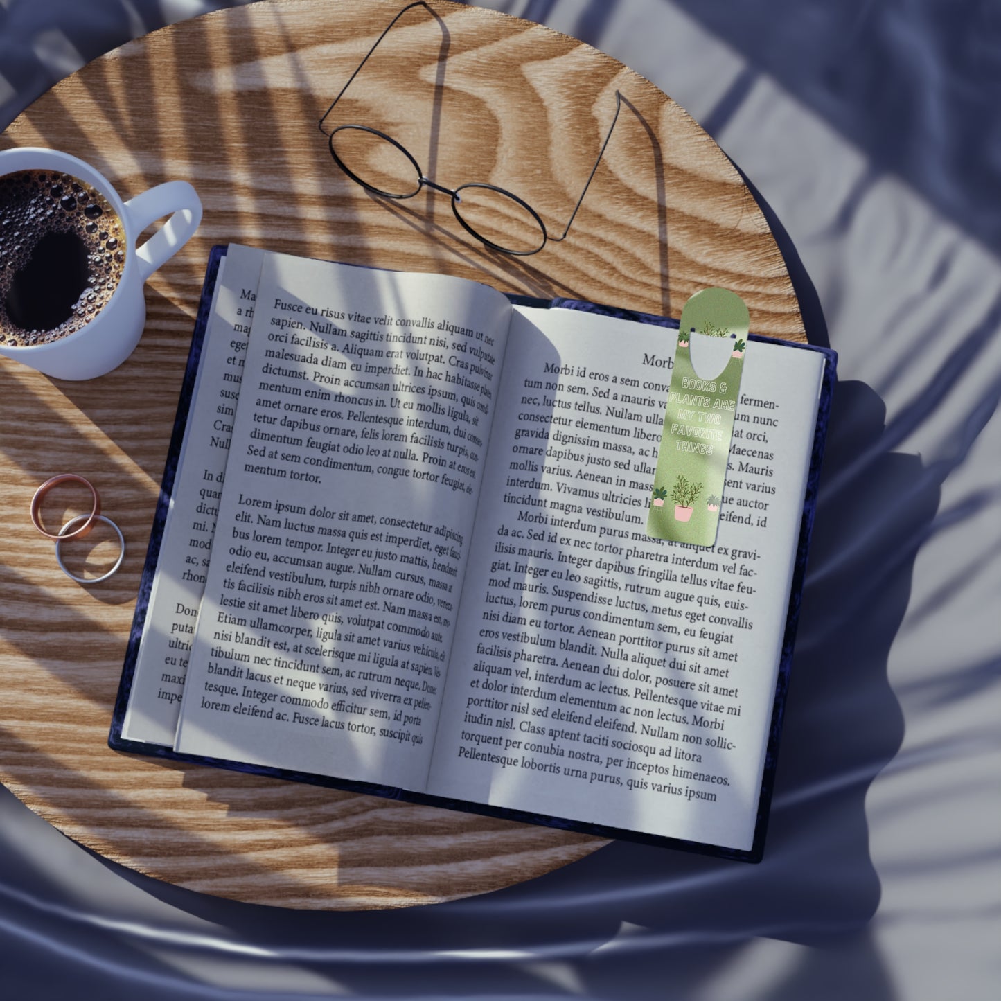 Books and Plants Bookmark