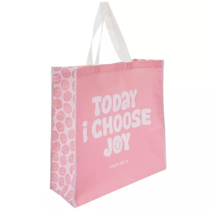 Choose Joy Reusable Tote Bag