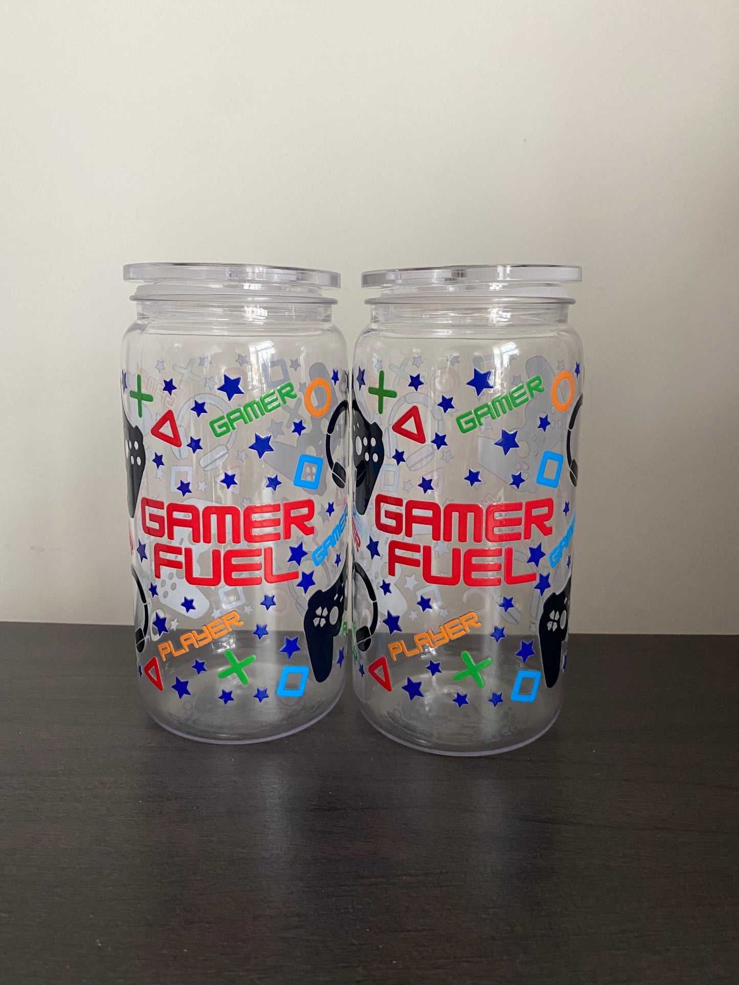 Gamer Fuel Acrylic Tumbler