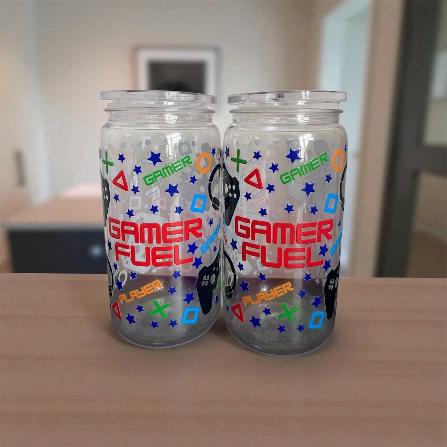 Gamer Fuel Acrylic Tumbler