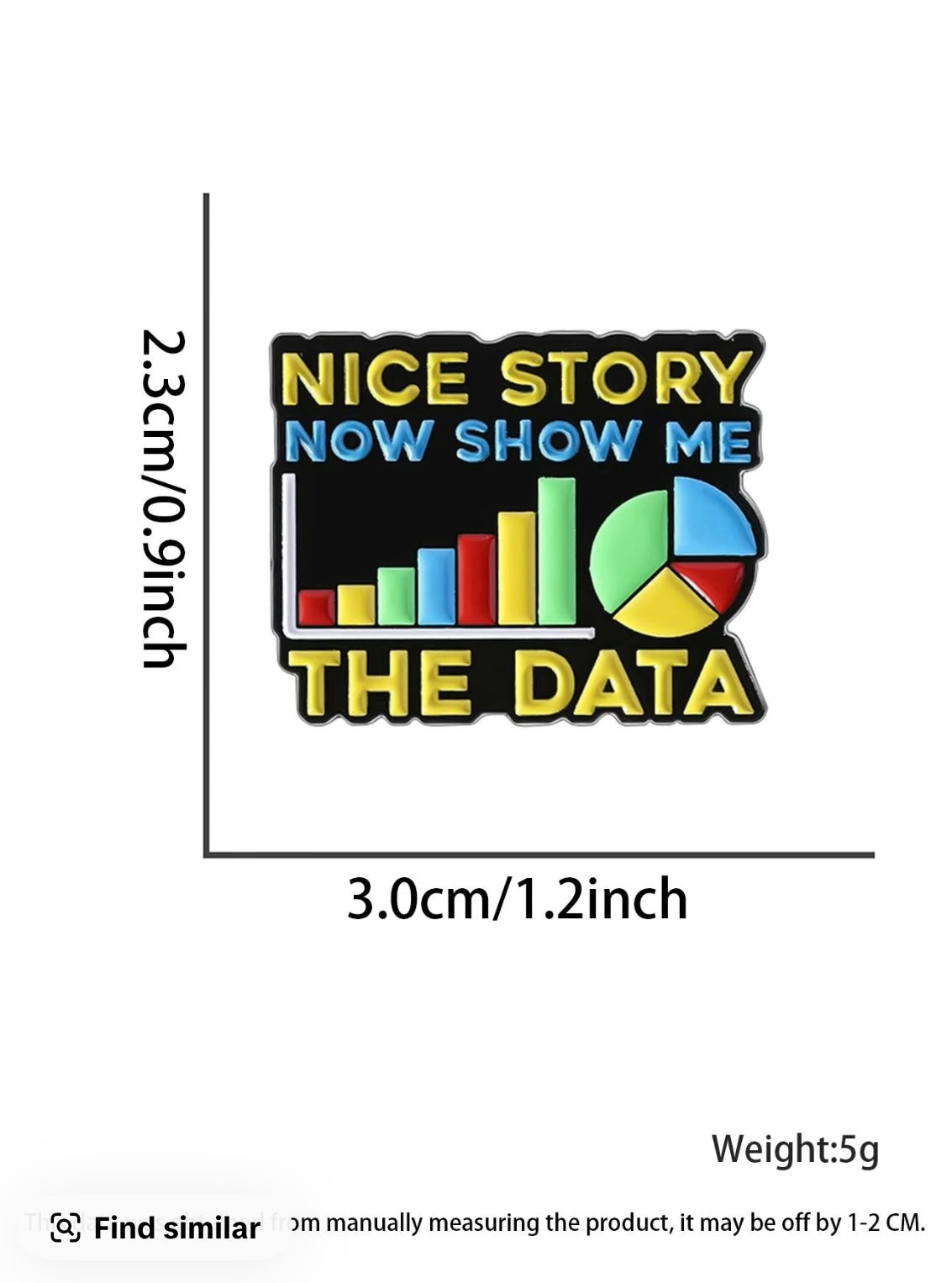Show Me The Data Pin