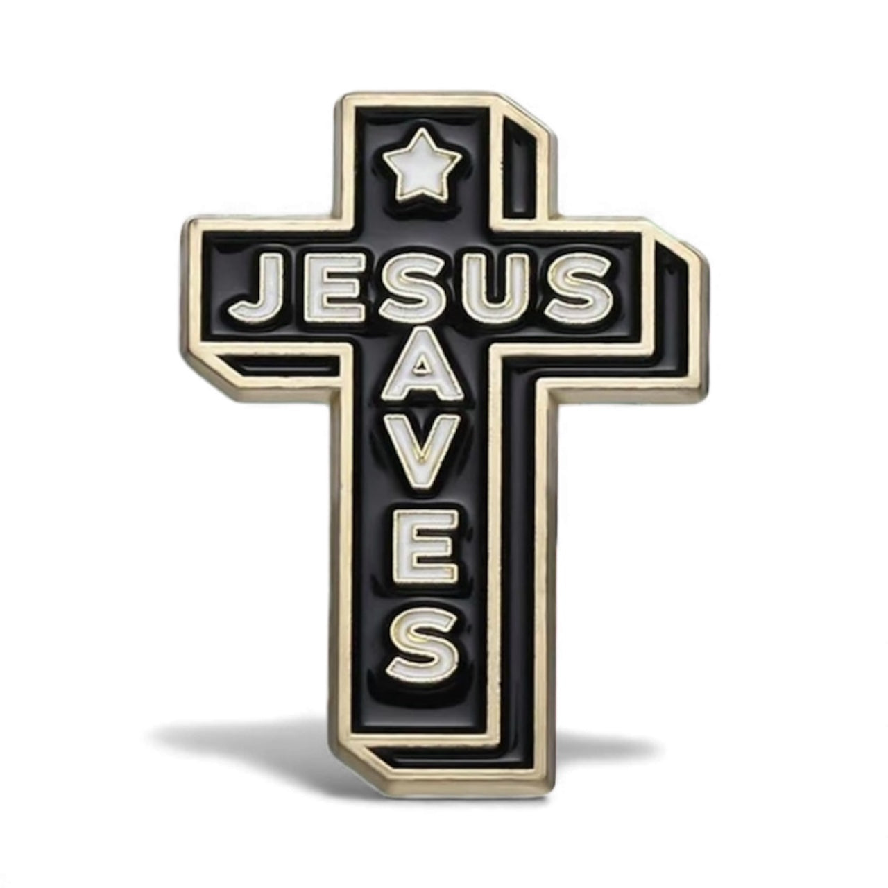 Jesus Saves Pin
